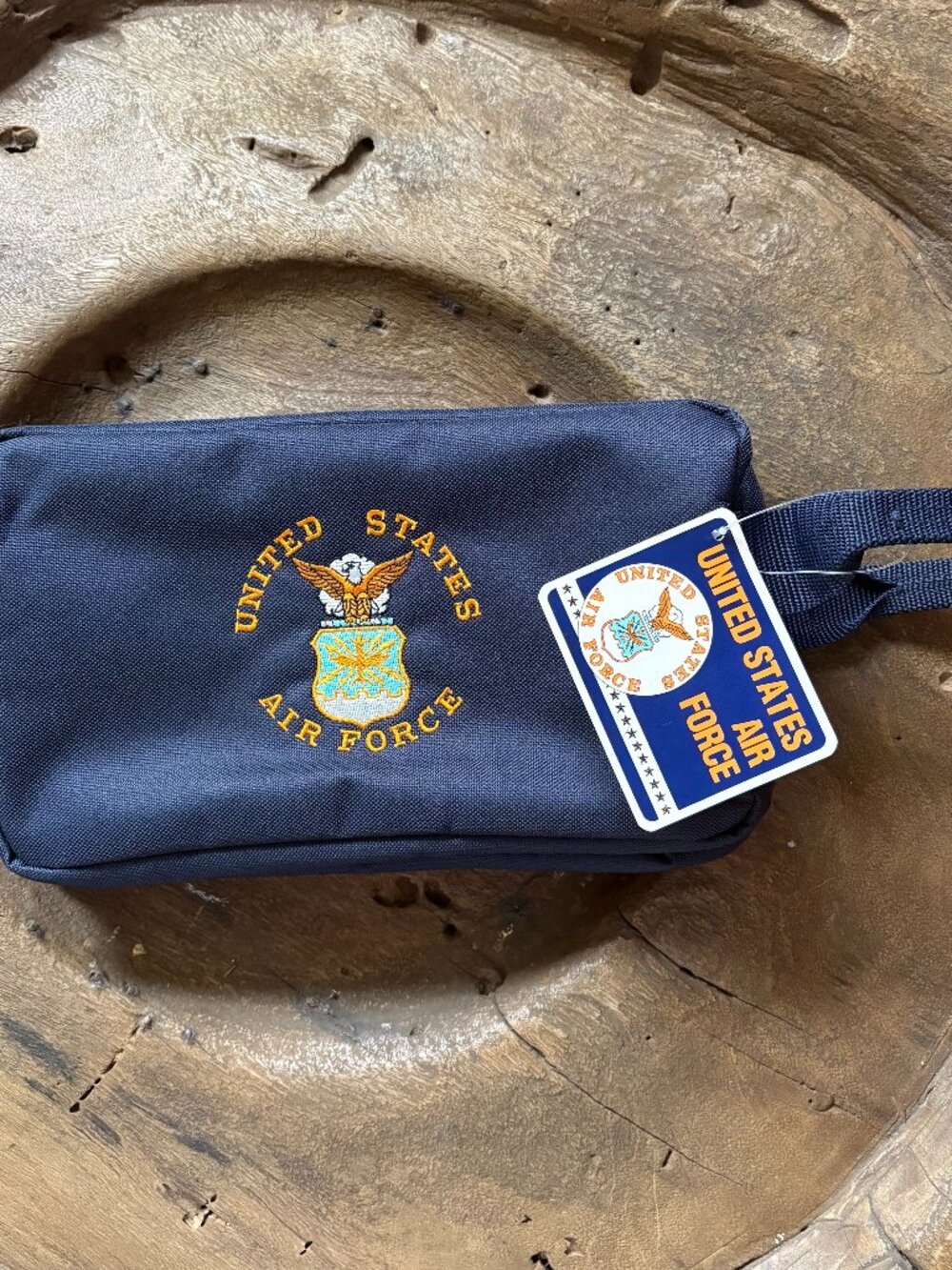 Mercury Luggage United States Air Force navy dopp kit/shaving kit NWT